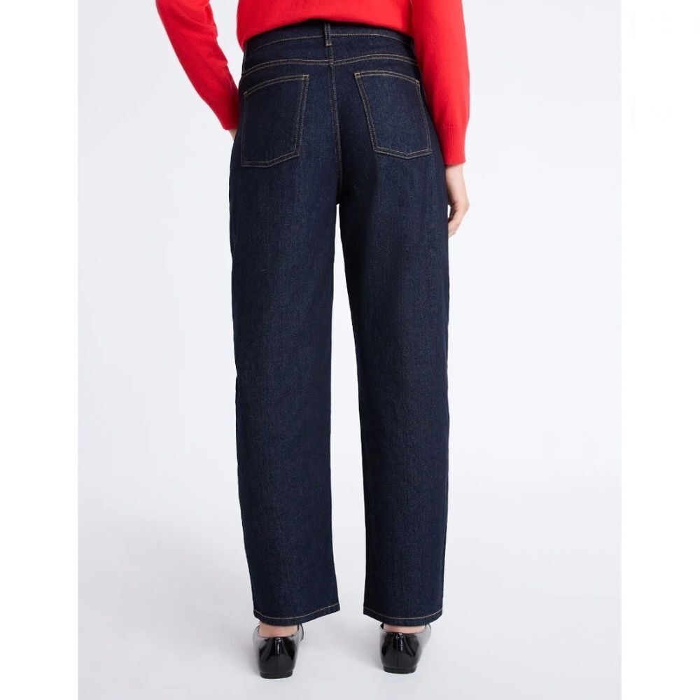 Women’s Barrel Leg Denim Jeans Pants Size 2 - Picture 7 of 8